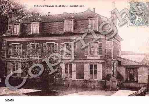 Ville de HEDOUVILLE, carte postale ancienne