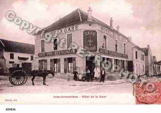 Ville de ISLESLESMELDEUSES, carte postale ancienne