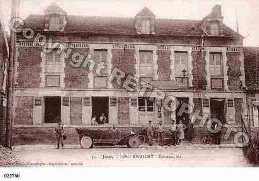 Ville de JAUX, carte postale ancienne