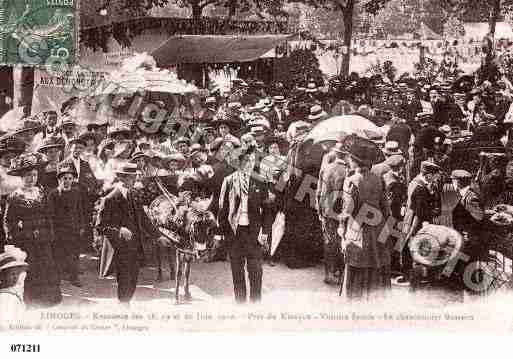 Ville de LIMOGES, carte postale ancienne