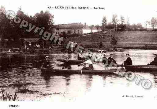 Ville de LUXEUILLESBAINS, carte postale ancienne