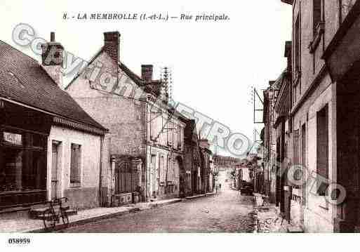 Ville de MEMBROLLESURCHOISILLE(LA), carte postale ancienne