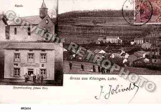 Ville de MERSCHWILLER, carte postale ancienne