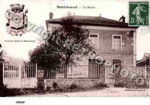 Ville de MONTCHAUVET, carte postale ancienne Ville de MONTCHAUVET, carte postale ancienne