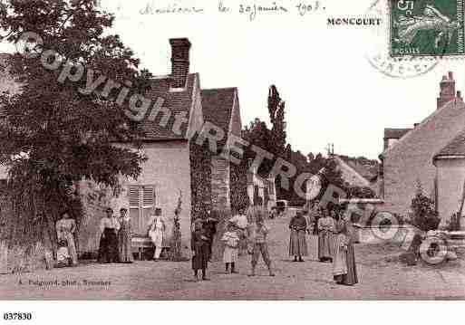 Ville de MONTCOURTFROMONVILLE, carte postale ancienne