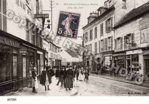 Ville de MONTREUIL, carte postale ancienne