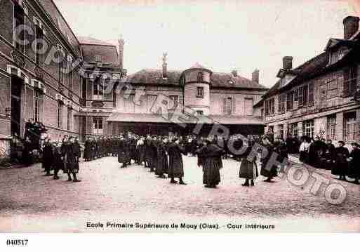 Ville de MOUY, carte postale ancienne