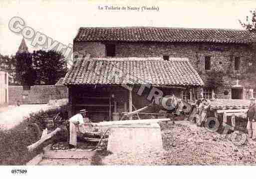 Ville de NESMY, carte postale ancienne