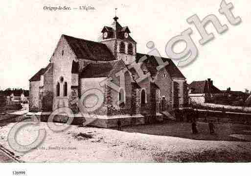 Ville de ORIGNYLESEC, carte postale ancienne