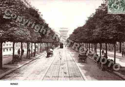 Ville de PARIS16, carte postale ancienne