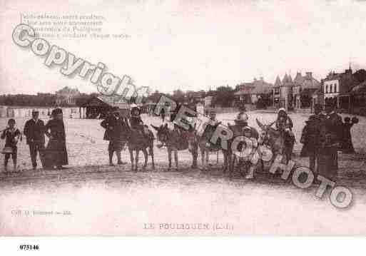 Ville de POULIGUEN(LE), carte postale ancienne