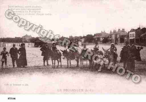 Ville de POULIGUEN(LE), carte postale ancienne Ville de POULIGUEN(LE), carte postale ancienne