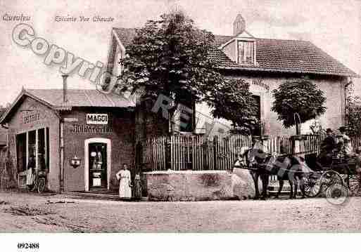 Ville de QUEULEU, carte postale ancienne