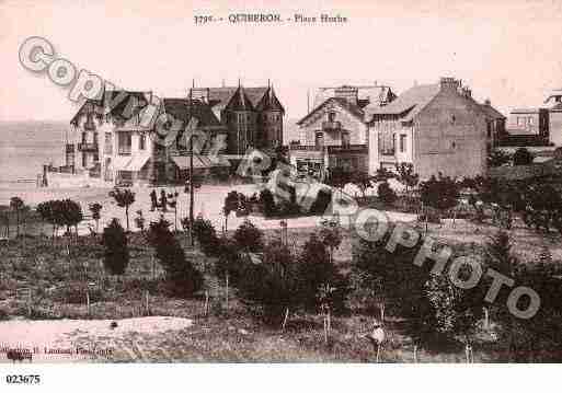 Ville de QUIBERON, carte postale ancienne