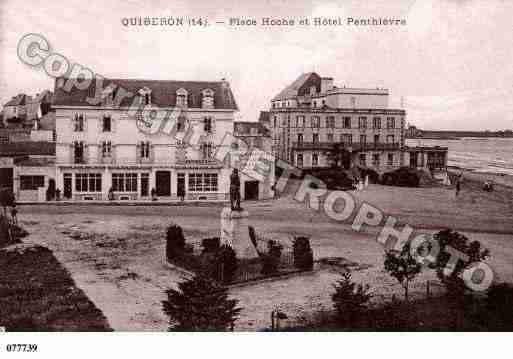 Ville de QUIBERON, carte postale ancienne