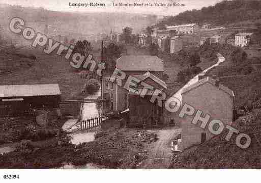 Ville de REHON, carte postale ancienne