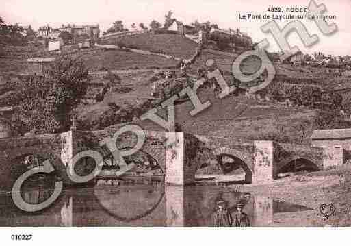 Ville de RODEZ, carte postale ancienne