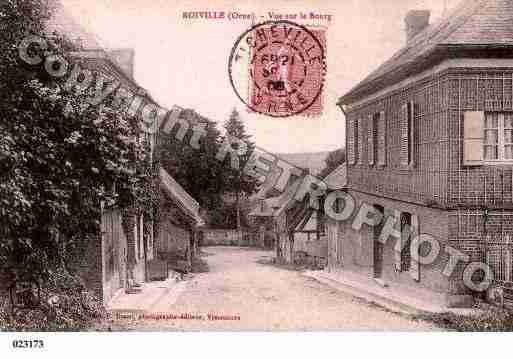 Ville de ROIVILLE, carte postale ancienne