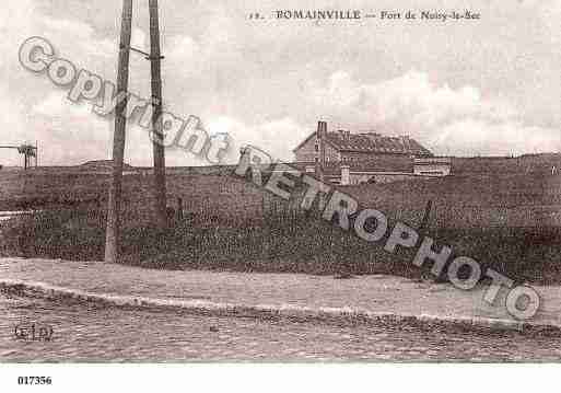 Ville de ROMAINVILLE, carte postale ancienne