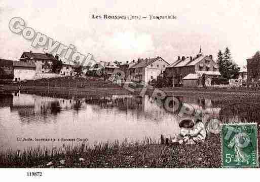 Ville de ROUSSES(LES), carte postale ancienne