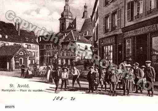 Ville de SAINTAVOLD, carte postale ancienne Ville de SAINTAVOLD, carte postale ancienne