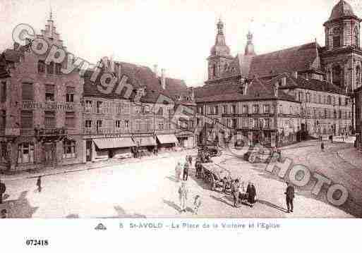Ville de SAINTAVOLD, carte postale ancienne Ville de SAINTAVOLD, carte postale ancienne