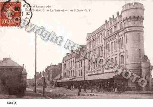 Ville de SAINTMALO, carte postale ancienne