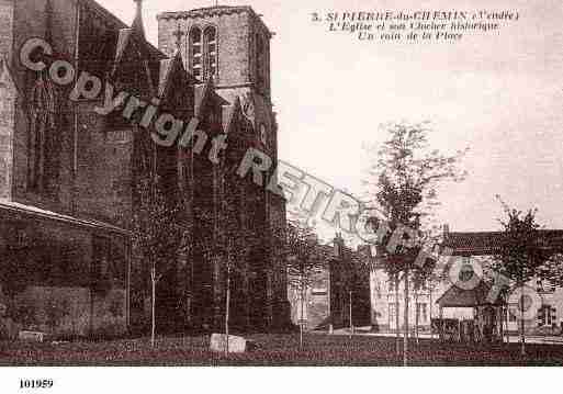 Ville de SAINTPIERREDUCHEMIN, carte postale ancienne