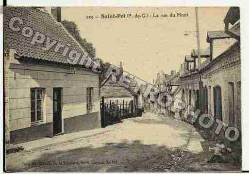 Ville de SAINTPOLSURTERNOISE, carte postale ancienne