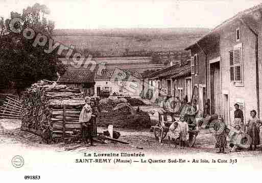 Ville de SAINTREMYLACALONNE, carte postale ancienne