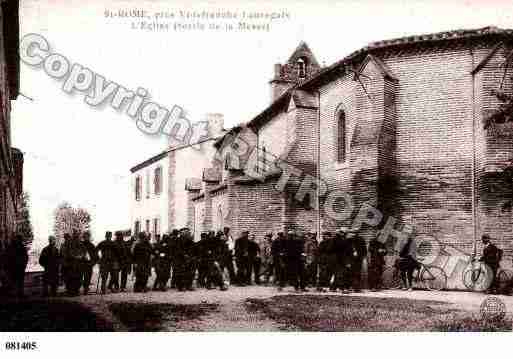 Ville de SAINTROME, carte postale ancienne