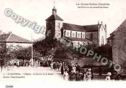 Ville de SAINTSAUVEUR, carte postale ancienne