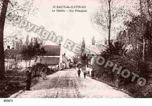 Ville de SCEAUXDUGATINAIS, carte postale ancienne