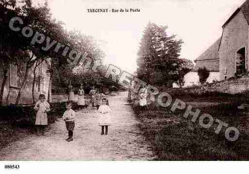 Ville de TARCENAY, carte postale ancienne