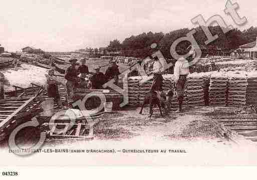 Ville de TAUSSAT, carte postale ancienne