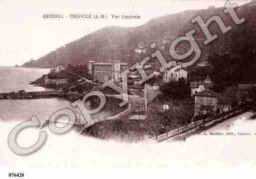 Ville de THEOULESURMER, carte postale ancienne