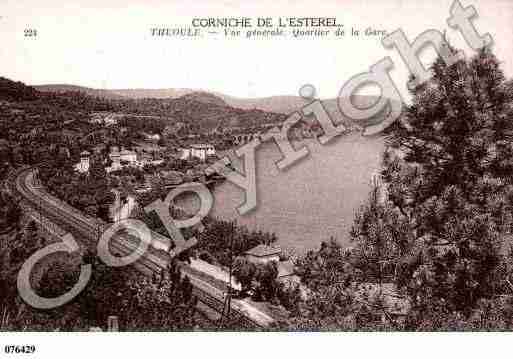 Ville de THEOULESURMER, carte postale ancienne