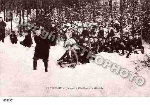 Ville de THILLOT(LE), carte postale ancienne