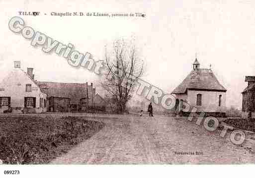 Ville de TILLOYLESMARCHIENNES, carte postale ancienne