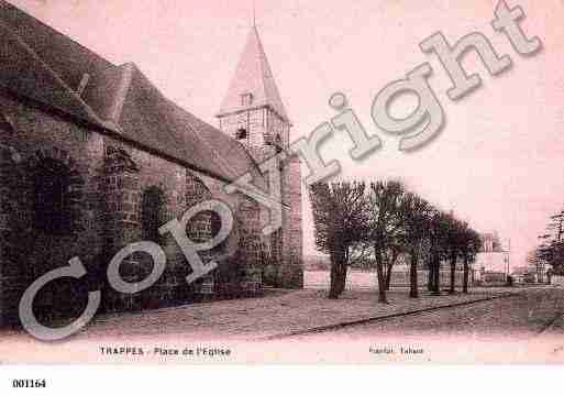 Ville de TRAPPES, carte postale ancienne