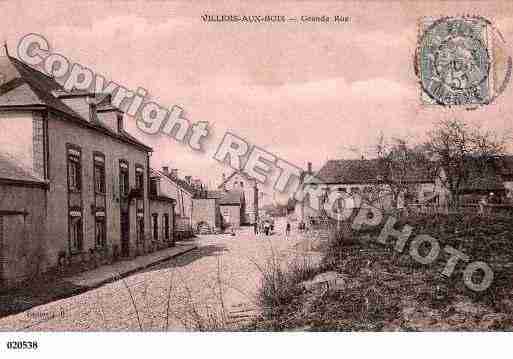 Ville de VILLERSAUXBOIS, carte postale ancienne