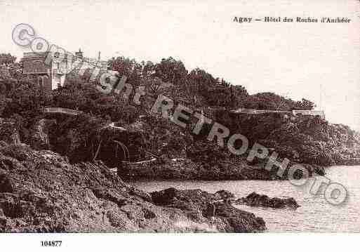 Ville de AGAY, carte postale ancienne