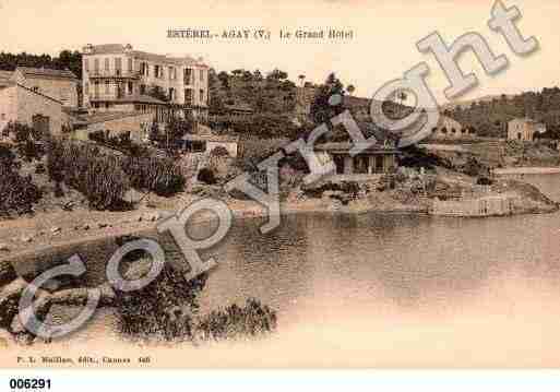 Ville de AGAY, carte postale ancienne