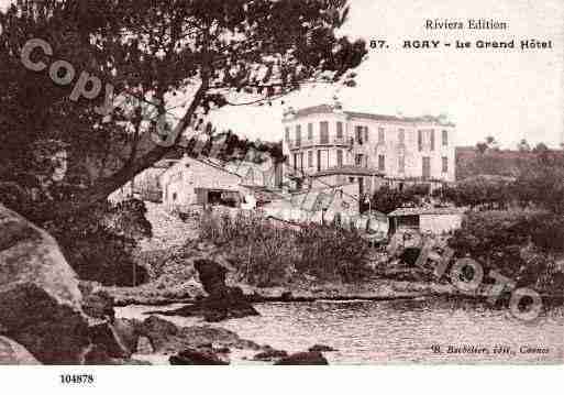 Ville de AGAY, carte postale ancienne