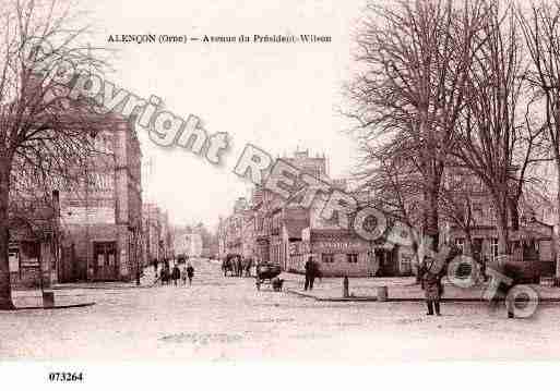 Ville de ALENCON, carte postale ancienne