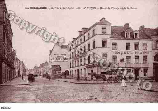 Ville de ALENCON, carte postale ancienne