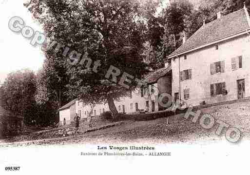 Ville de ALLANGIE, carte postale ancienne