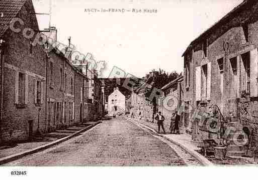 Ville de ANCYLEFRANC, carte postale ancienne