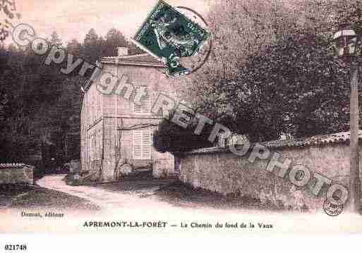 Ville de APREMONTLAFORET, carte postale ancienne