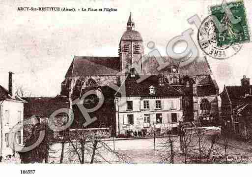 Ville de ARCYSAINTERESTITUE, carte postale ancienne